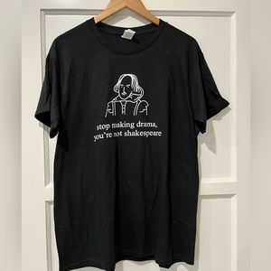 Shakespeare Black T Shirt